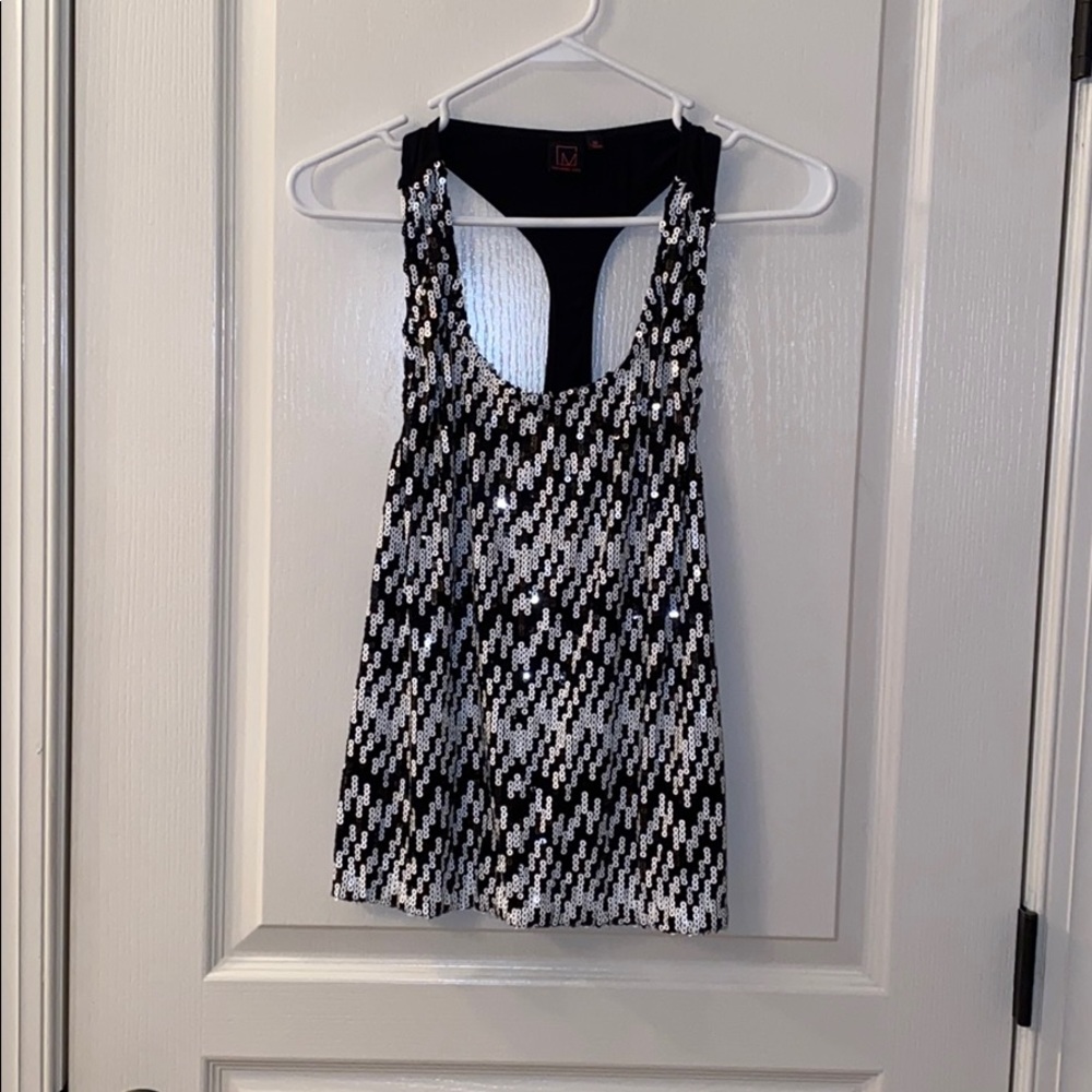 Women’s formal sequin top